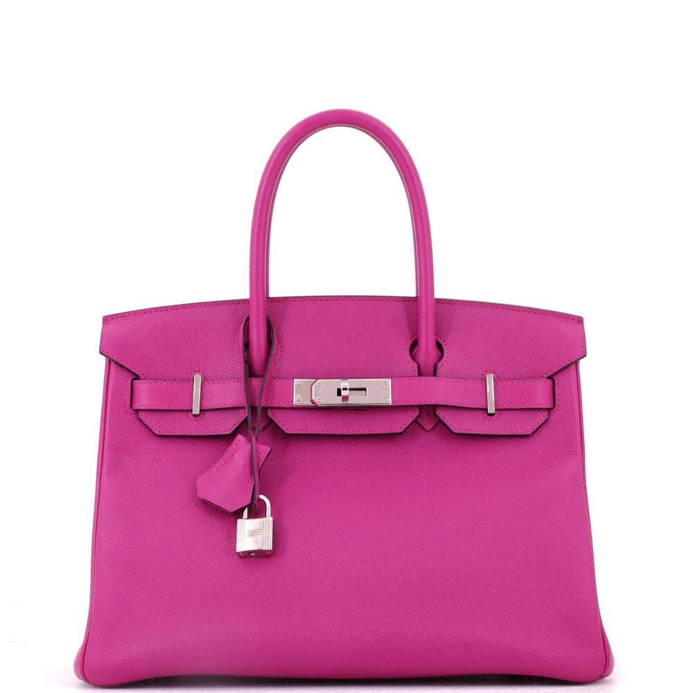 Hermes Birkin 30 Pink Epsom with Palladium Hardware